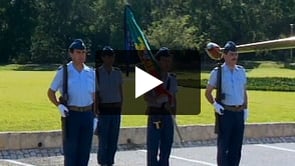 Juramento de bandeira no CFMTFA - Centro de Formação Militar e Técnica da Força Aérea