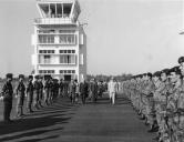 Visita do Almirante Sarmento Rodrigues , Gen Kaúlza de Arriaga, e CMDT 3ª RA Machado de Barros CMDT 3ªRA à BA10.