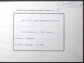 Caderneta de registo de serviço aéreo de piloto